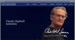 Desktop Screenshot of claude-raphael-samama.org